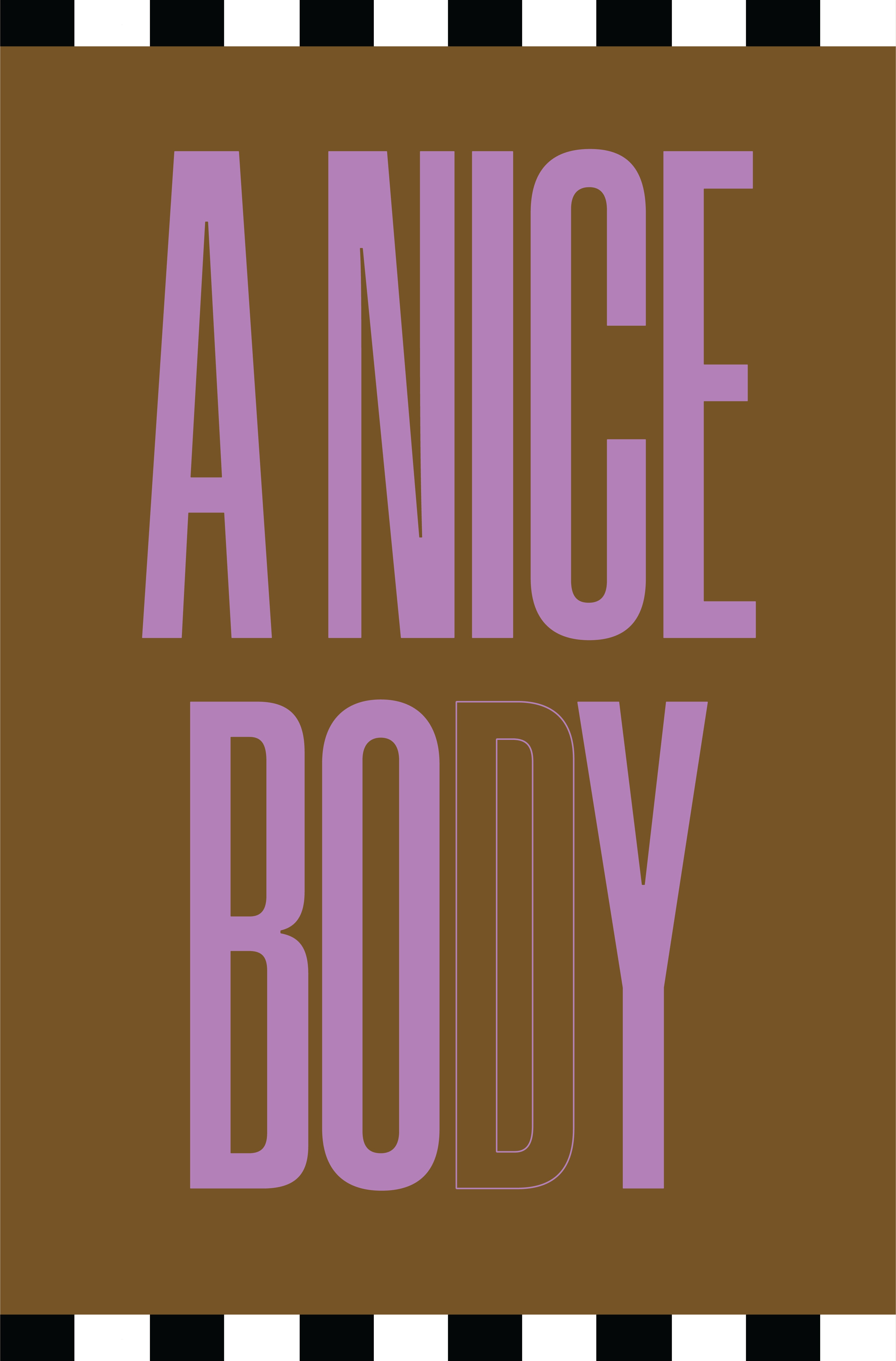 A NICE BODY BEACH TOWEL