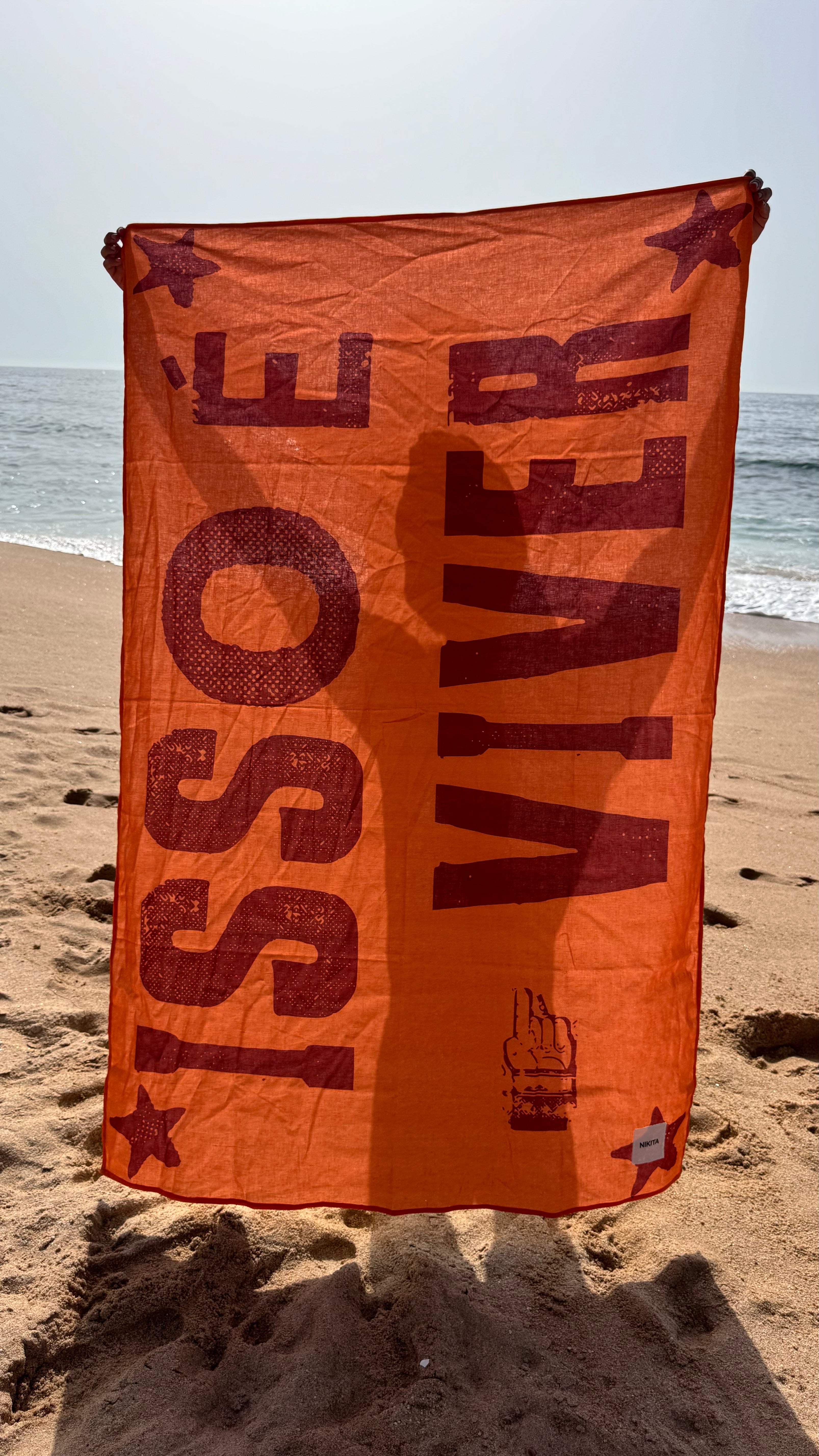 ISSO É VIVER  BEACH TOWEL