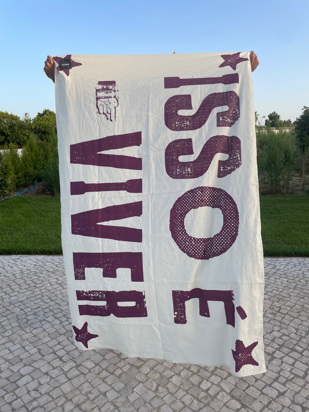 ISSO É VIVER  BEACH TOWEL
